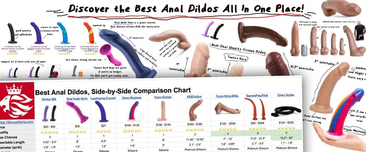 1200px x 500px - 9 Best Anal Dildos For Incredible Anal Play In 2021