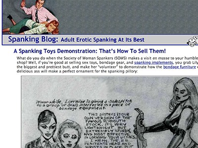 spanking blog