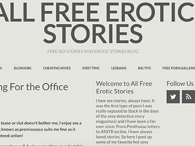 All Free Erotic Stories