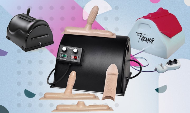 image of sybian sex machine and alternatives tremor cowgirl shown.
