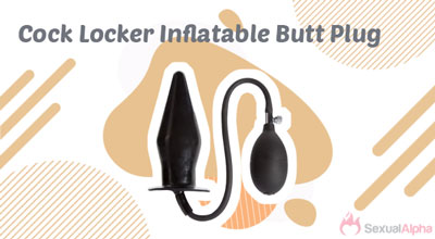 Cock Locker Inflatable Butt Plug