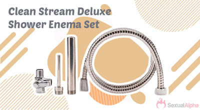 Clean Stream Deluxe Shower Enema Set