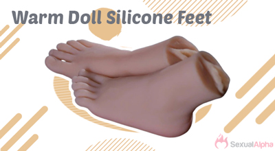 Warm Doll Silicone Feet