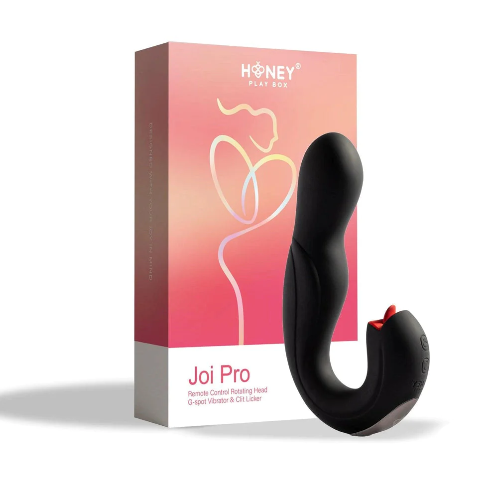 JOI PRO Remote Control G-Spot Vibrator & Clit Licker