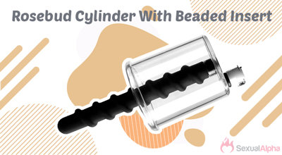 Rosebud Cylinder with Beaded Insert